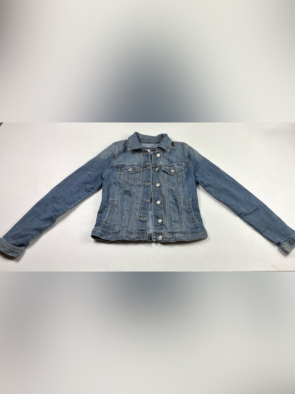 Maurices Light Wash Denim Jacket